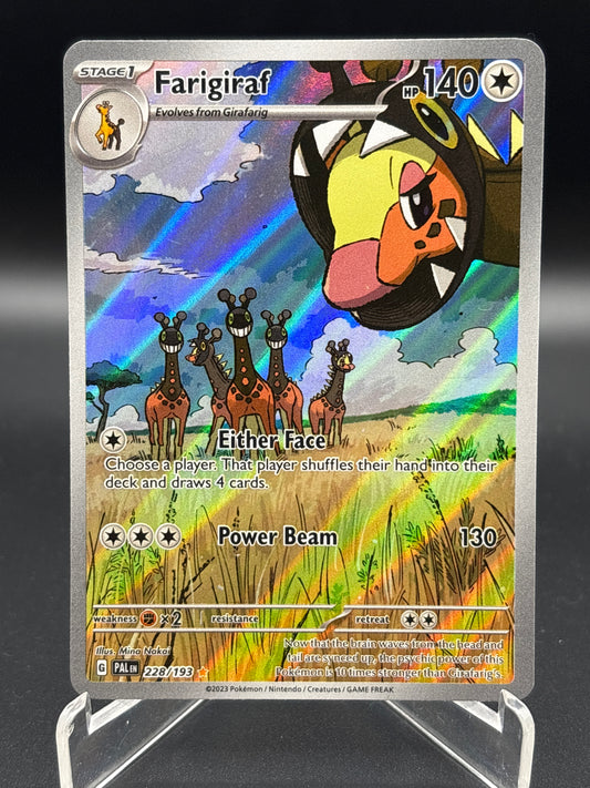 Pokémon TCG: 2023 Farigiraf 228/193 SV: Paldea Evolved