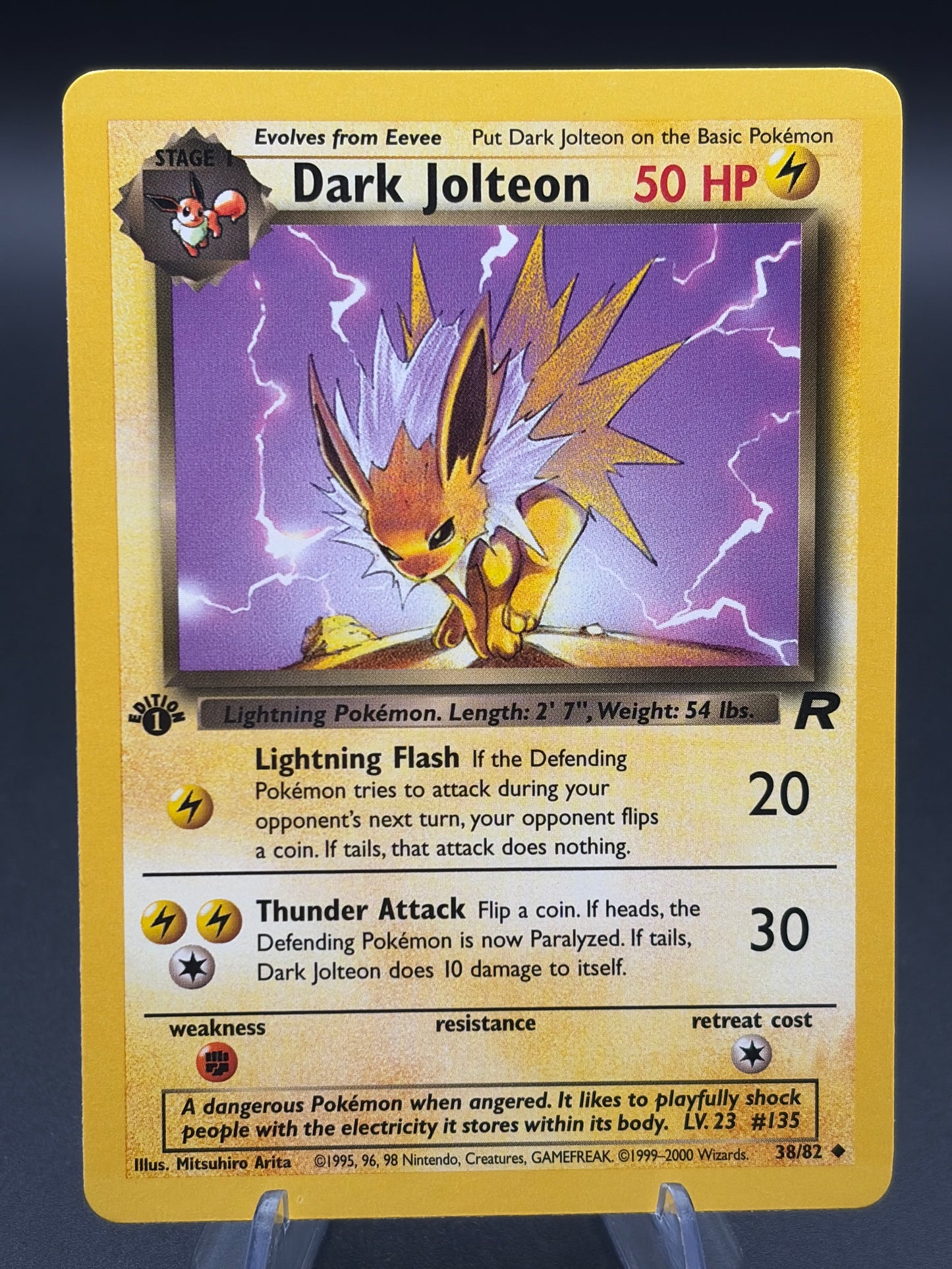 Pokémon TCG: Dark Jolteon - Team Rocket (TR)