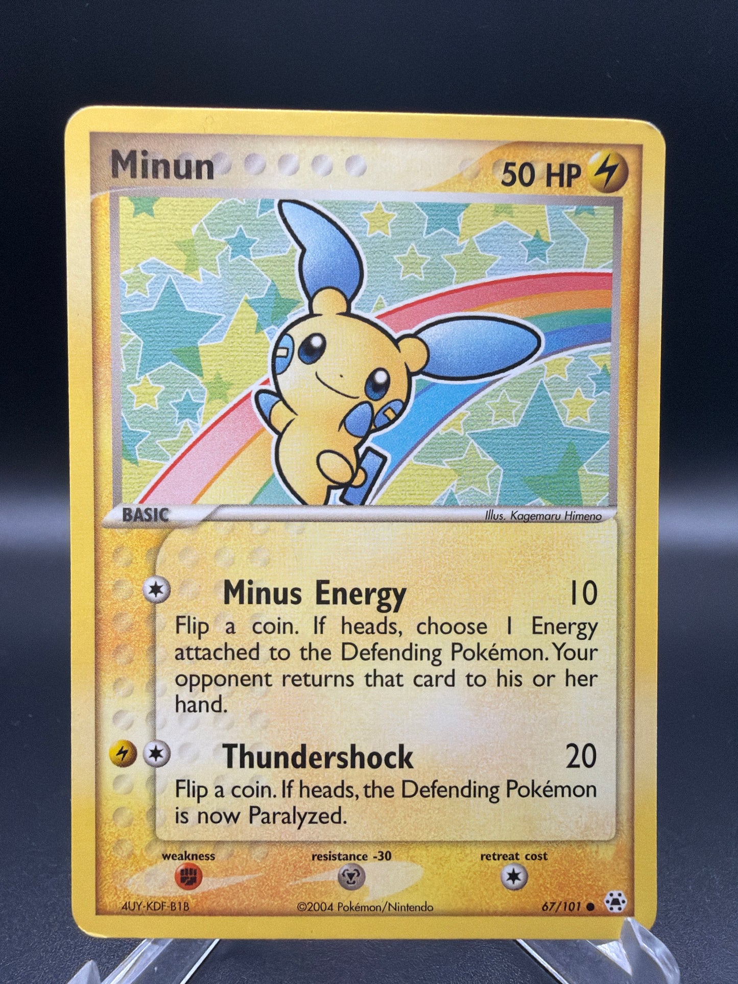 Pokémon TCG: 2004 Minun 67/101 - Hidden Legends
