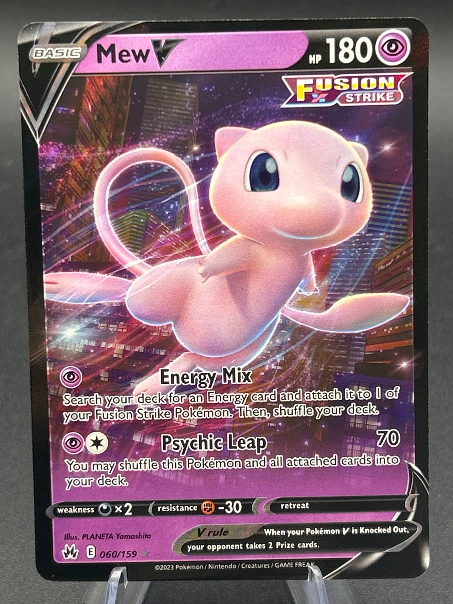 Pokémon TCG: 2023 Mew V 060/159 - Crown Zenith