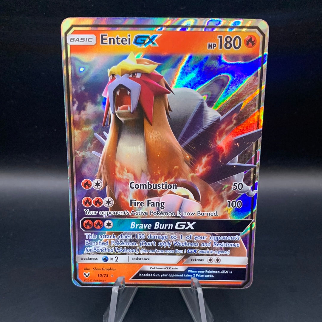 Pokémon TCG: 2017 Entei GX 10/73 Shining Legends