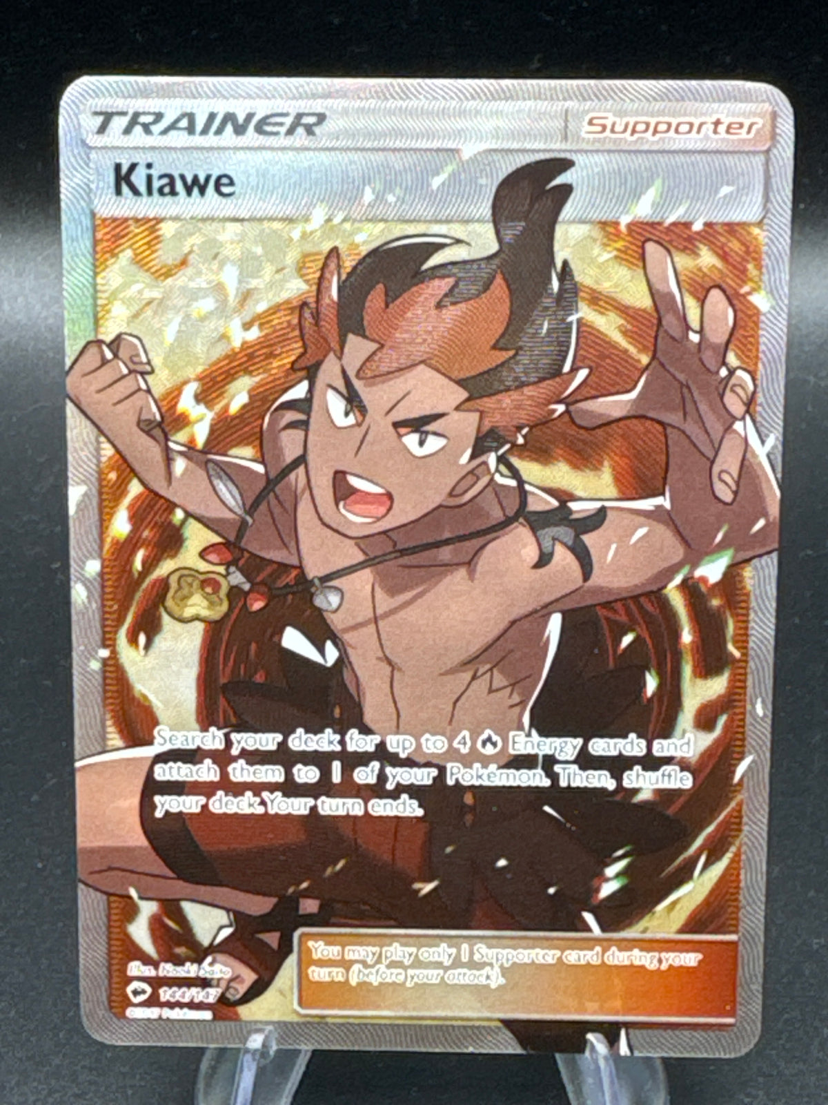 Pokémon TCG: 2017 Kiawe 144/147 SM: Burning Shadows