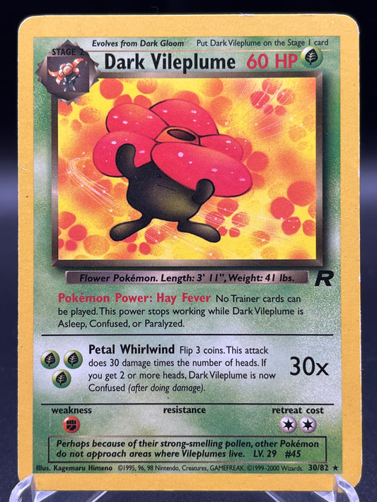 Pokémon TCG: 2000 Dark Vileplume 30/82 - Team Rocket