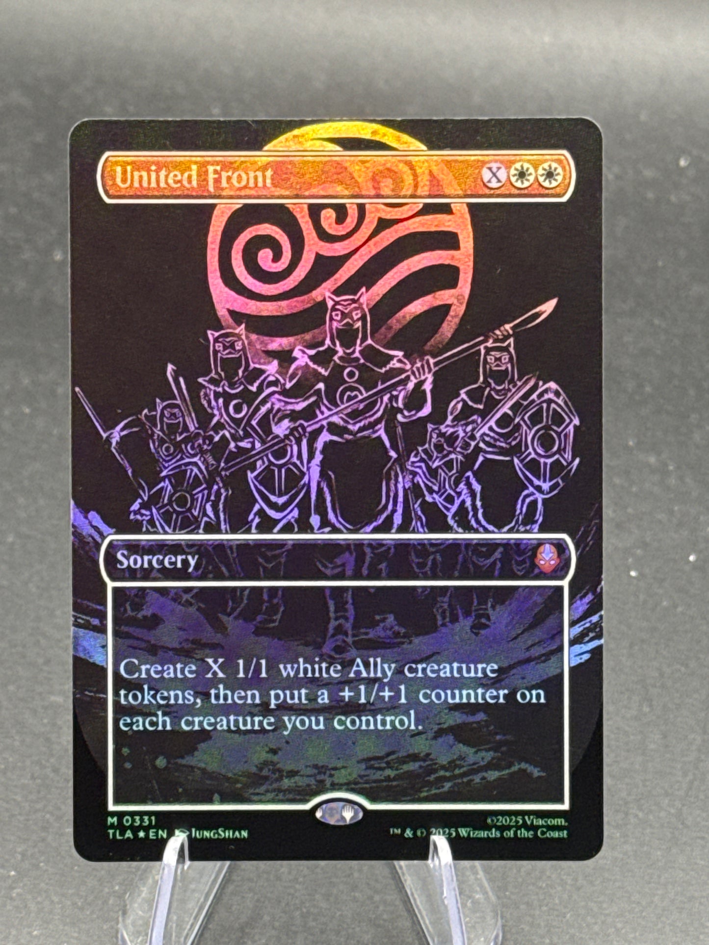 MTG TCG: United Front M 0331  (Borderless) - Avatar: The Last Airbender