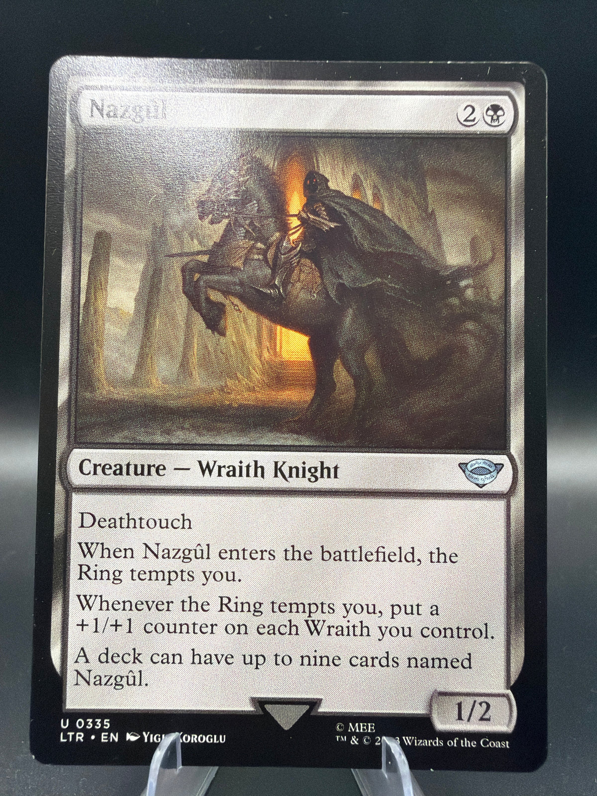 MTG TCG: 2023 Nazgul (0335) - Universes Beyond: The Lord of the Rings: Tales of Middle-earth (LTR)
