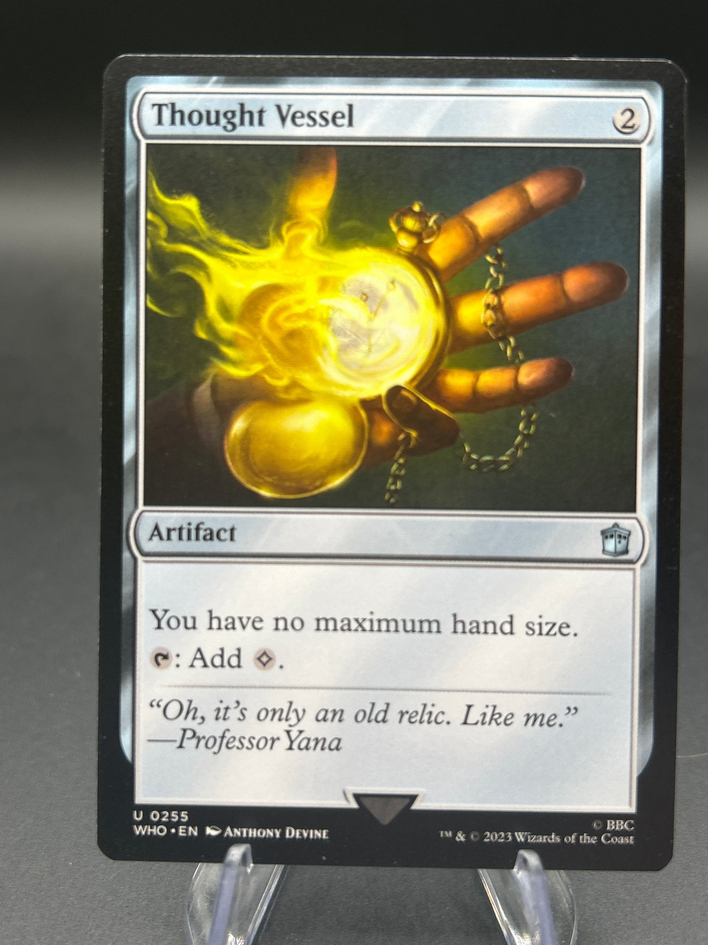 Magic The Gathering: Thought Vessel - Universes Beyond: Doctor Who (WHO)