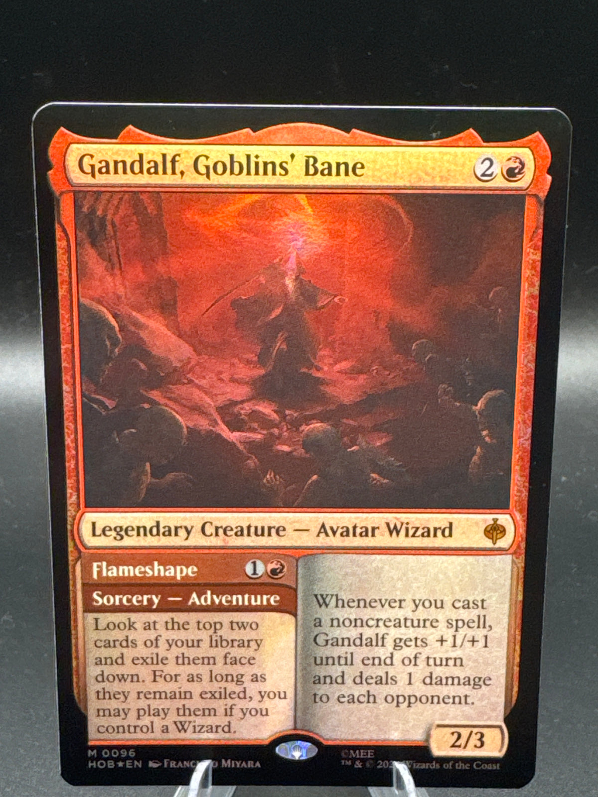 MTG TCG: 2026 Gandalf, Goblins' Bane - 0096 - The Hobbit (HOB)