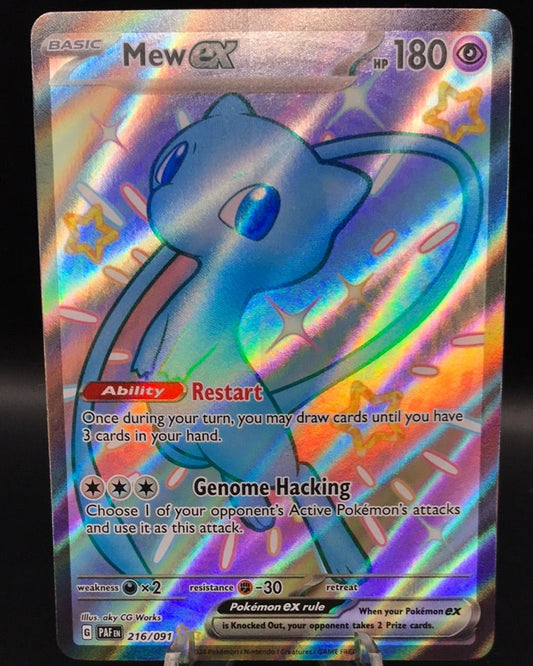 Pokémon TCG: 2024 Mew ex 216/091 S&V Paldean Fates