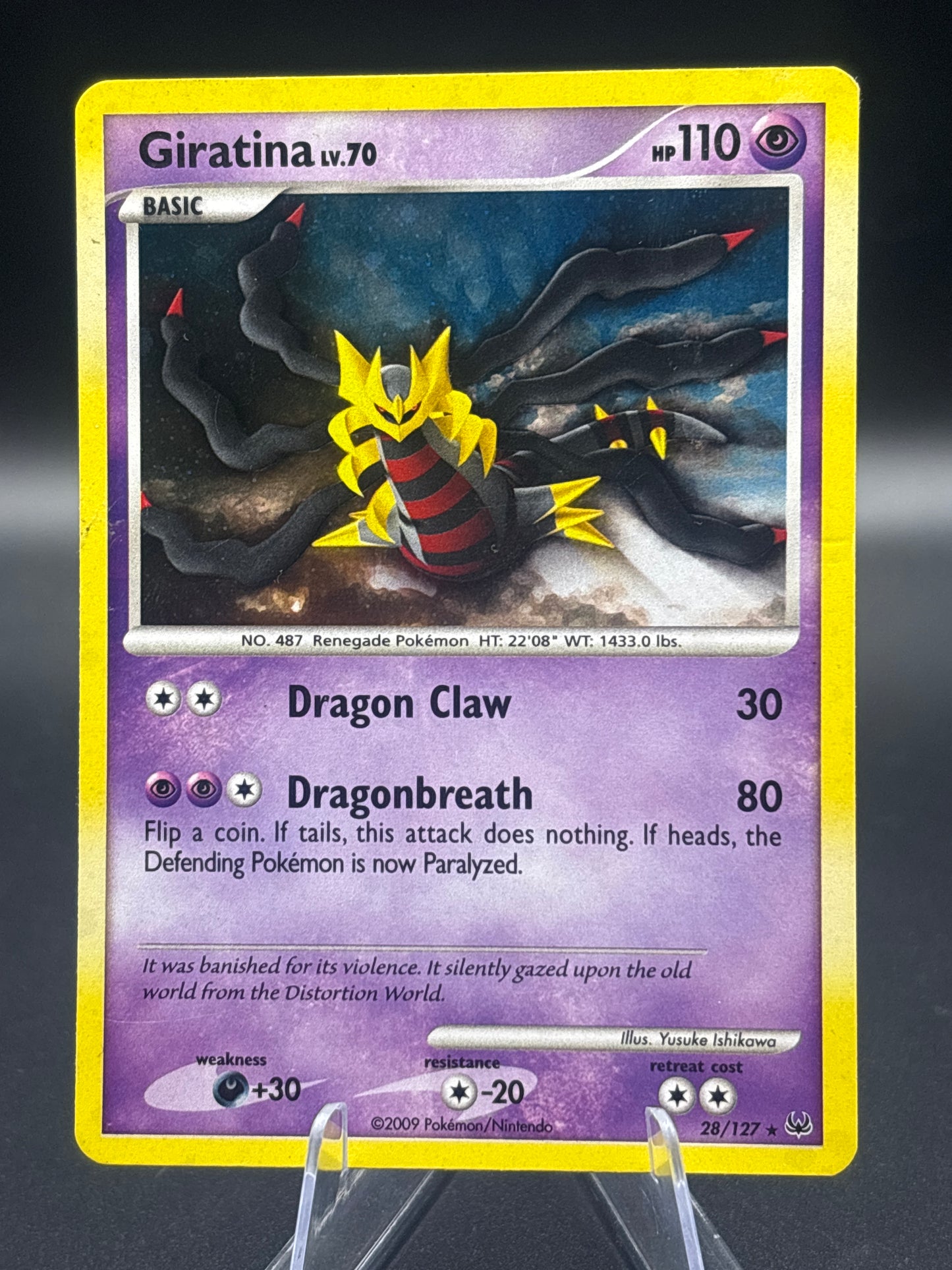 Pokémon TCG: 2009 Giratina Lv. 70 - 28/127 (DPPt Platinum) - Deck Exclusives