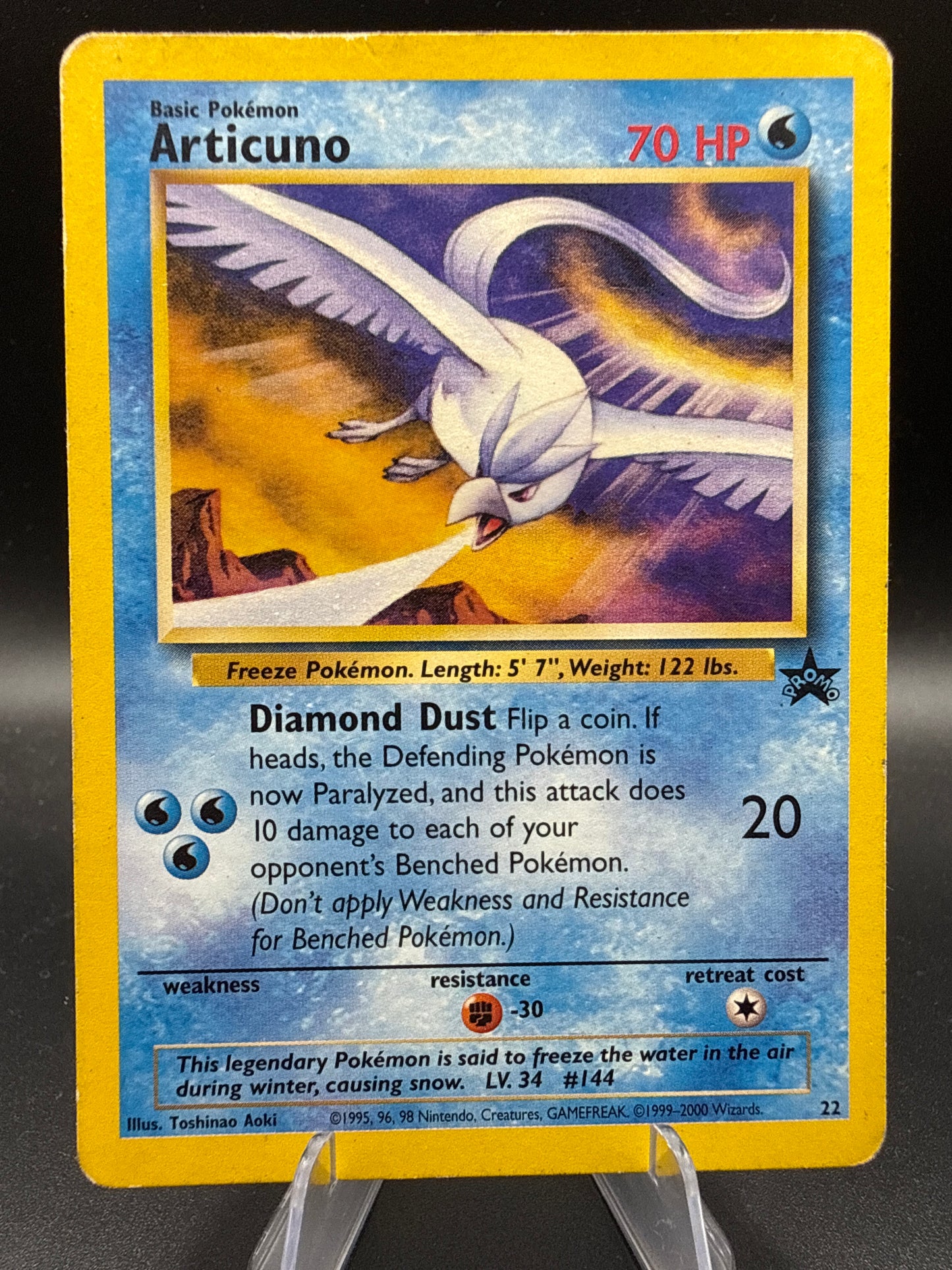 Pokémon TCG: 1999 Articuno - #22 - WoTC Promo