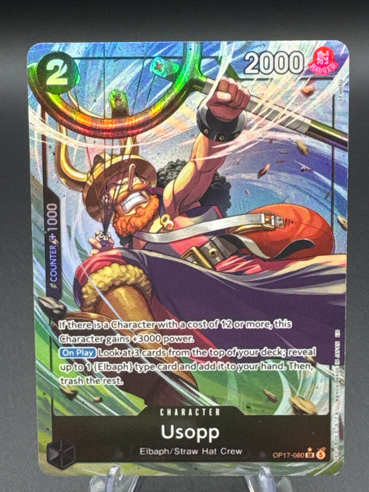 One Piece TCG: Usopp - OP17-080 - The World's Strongest Warriors