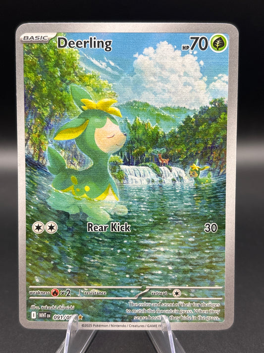 Pokémon TCG: 2025 Deerling 091/086 - White Flare