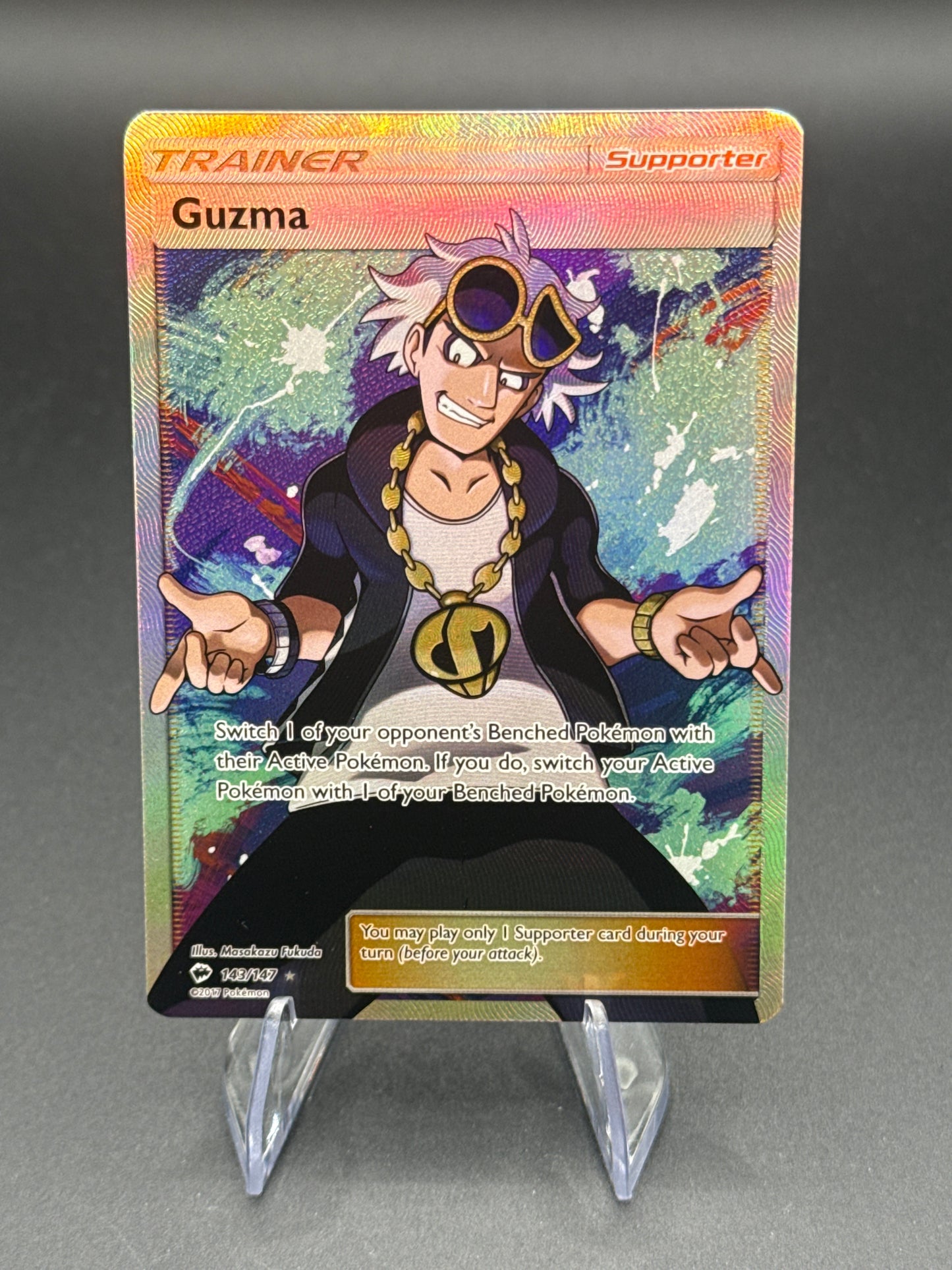 Pokémon TCG: 2017 Guzma 143/147 - SM: Burning Shadows