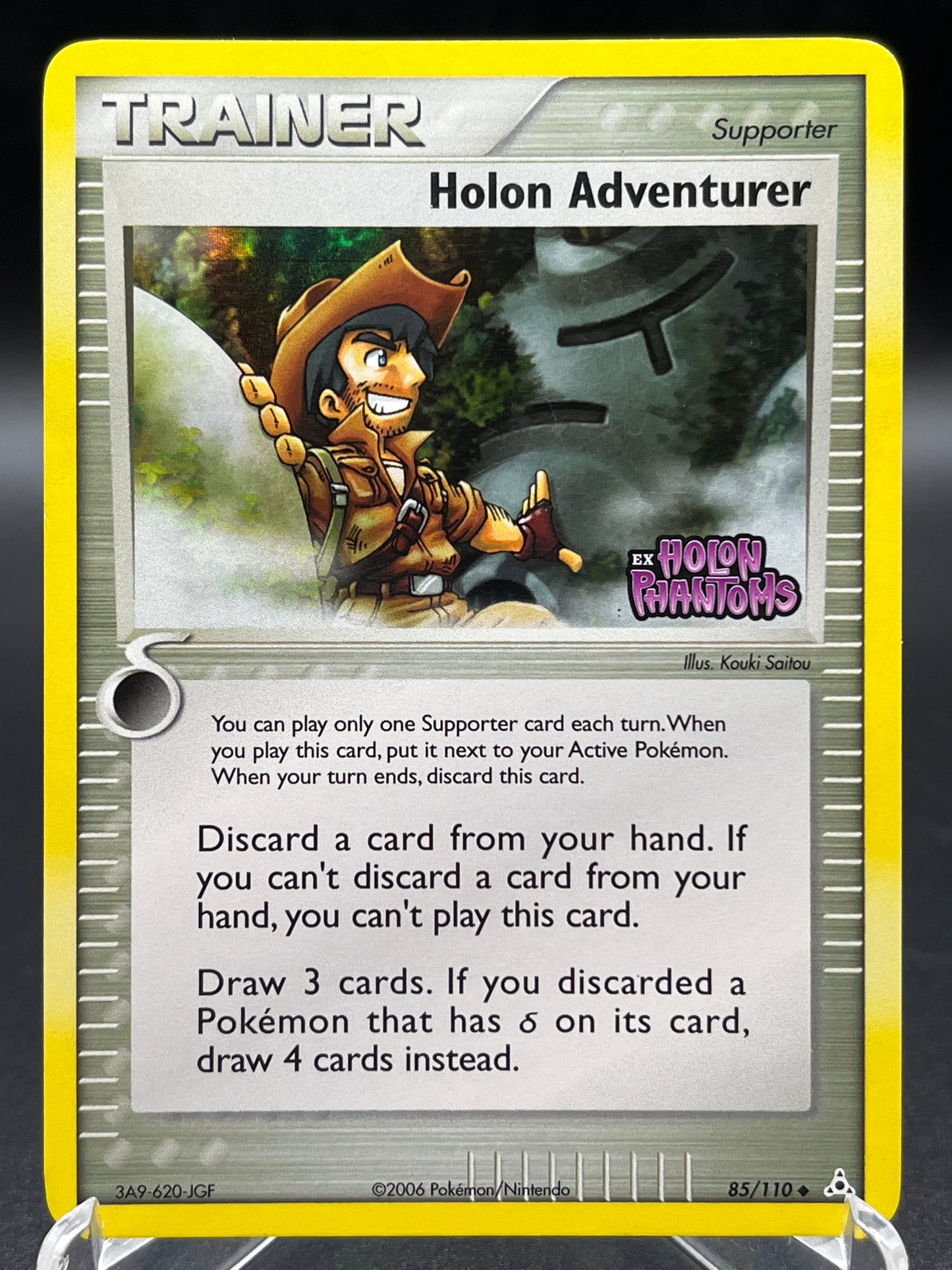 Pokémon TCG: 2006 Holon Adventurer 85/110 - Holon Phantoms Stamped