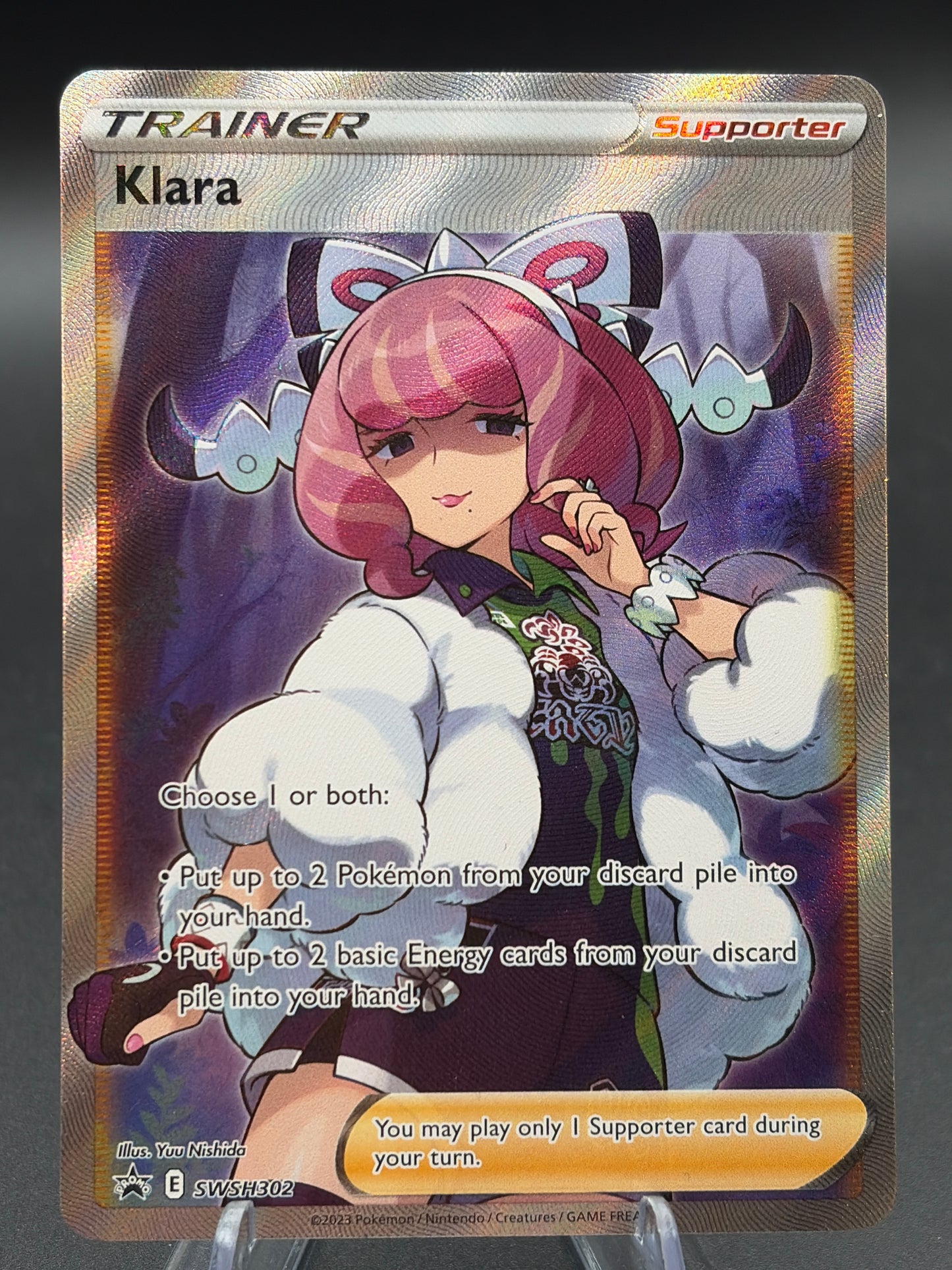 Pokémon TCG: 2023 Klara SWSH302 SWSH: Sword & Shield Promo Cards