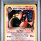 PSA 4 Pokémon TCG: 1997 Dark Charizard 4/82 Pokémon Rocket