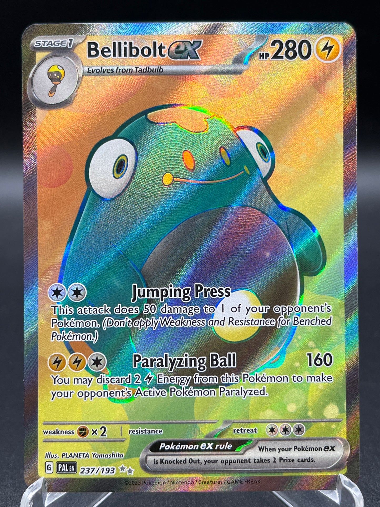 Pokémon TCG: 2023 Bellibolt ex 237/193 SV: Paldea Evolved