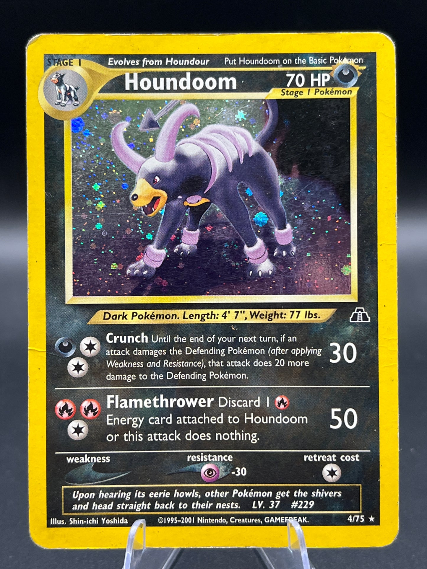 Pokémon TCG: 2001 Houndoom 4/75 - Neo Discovery