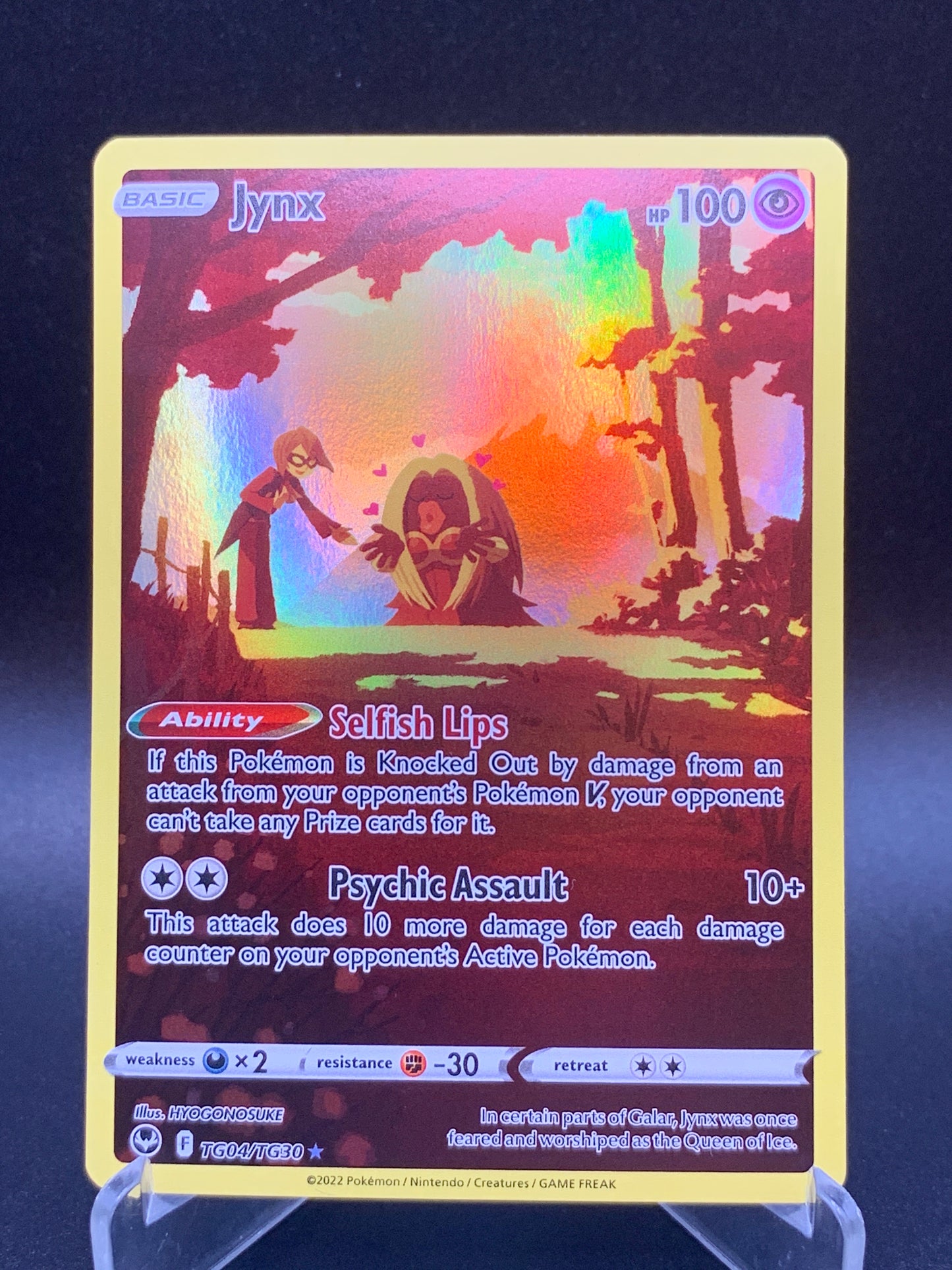 Pokémon TCG: 2022 Jynx - TG04/TG30 - SWSH12: Silver Tempest Trainer Gallery