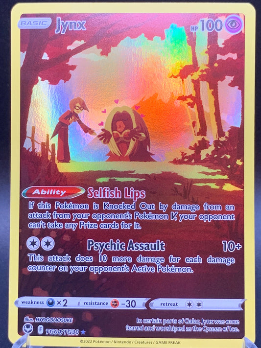 Pokémon TCG: 2022 Jynx - TG04/TG30 - SWSH12: Silver Tempest Trainer Gallery
