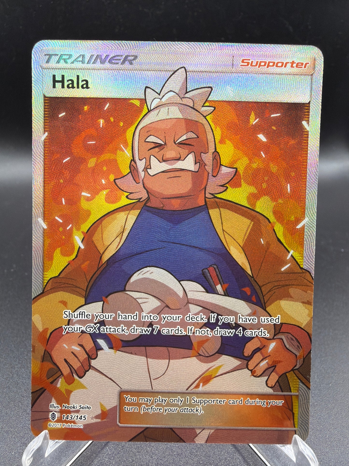 Pokémon TCG: 2017 Hala 143/145 SM: Guardians Rising