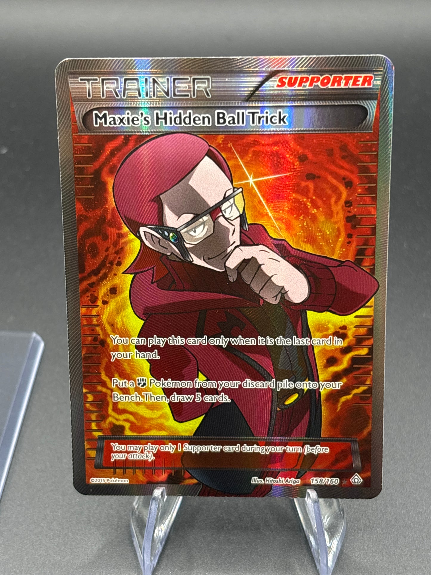 Pokémon TCG: 2015 Maxie's Hidden Ball Trick 158/160 - XY: Primal Clash