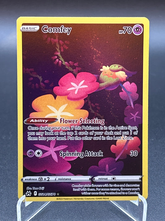 Pokémon TCG: 2023 Comfey GG14/GG70 SWSH: Crown Zenith Galarian Gallery