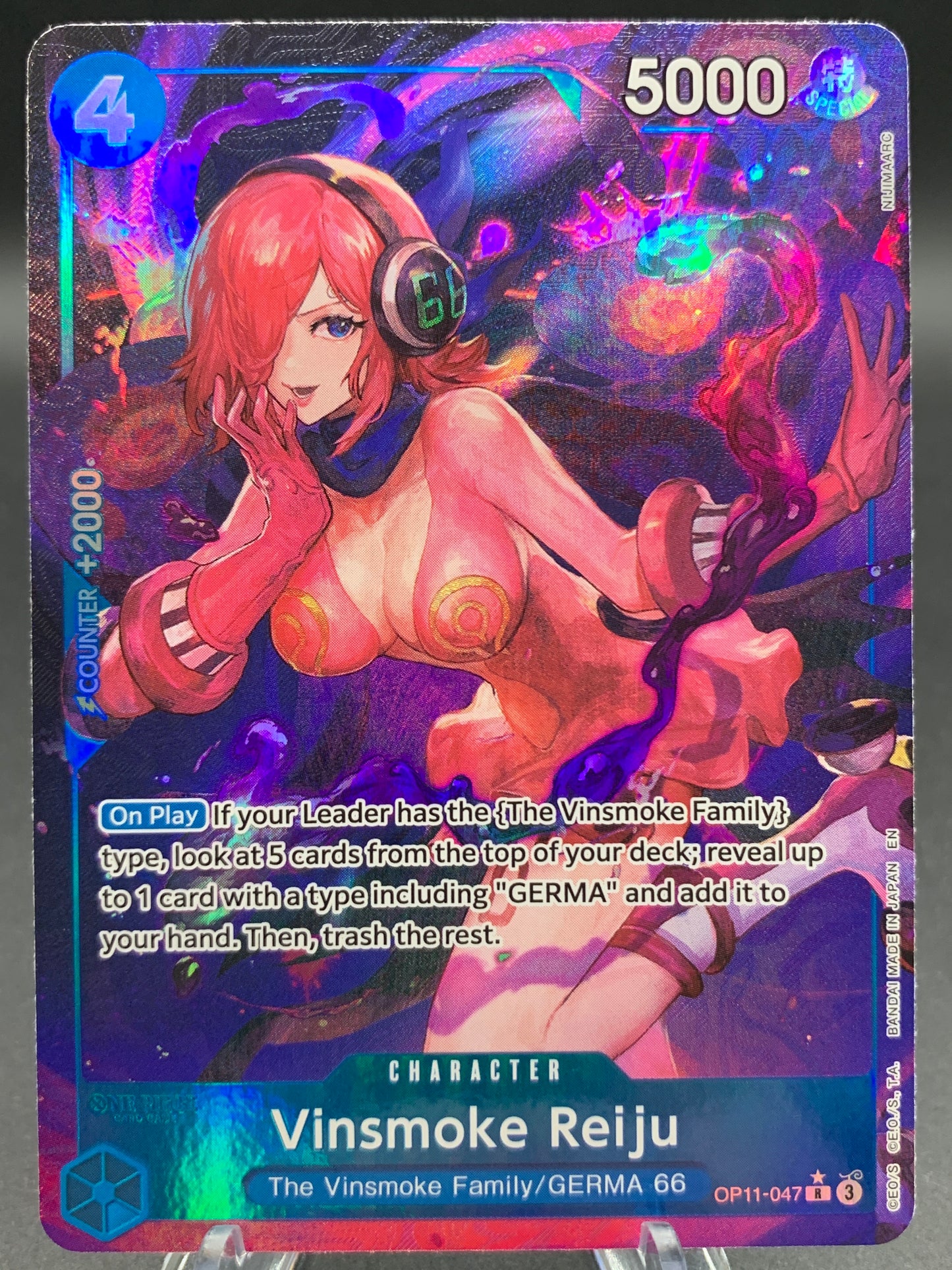 One Piece TCG: Vinsmoke Reiju - OP11-047 - A Fist of Divine Speed