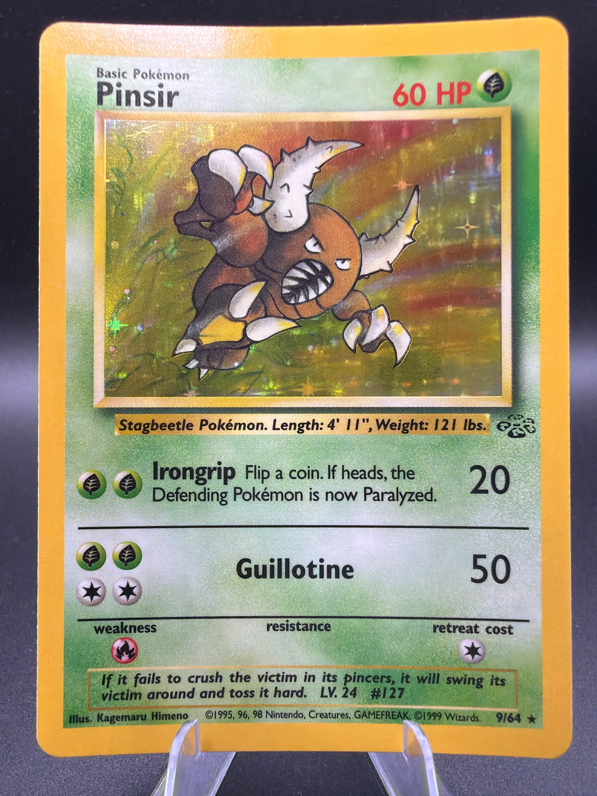 Pokémon TCG: 1999 Pinsir - 9/64 - Jungle Holo
