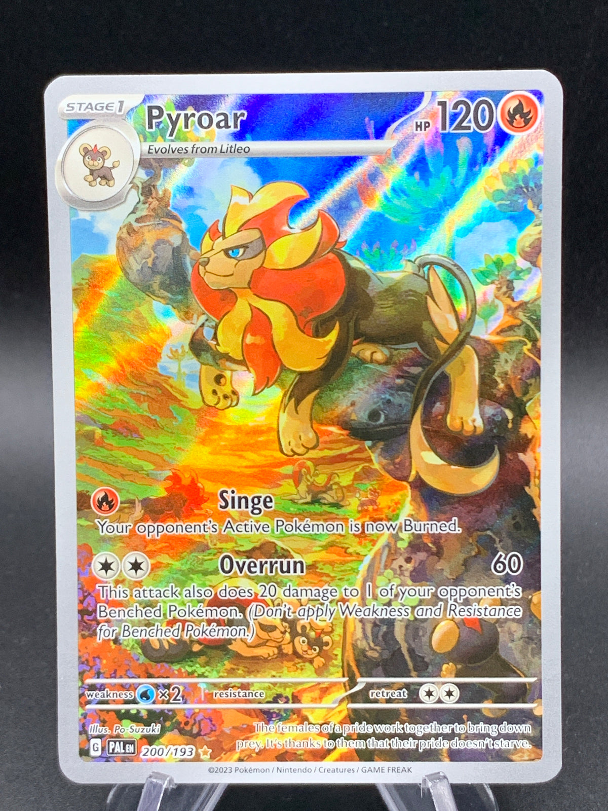 Pokémon TCG: 2023 Pyroar - 200/193 - SV: Paldea Evolved
