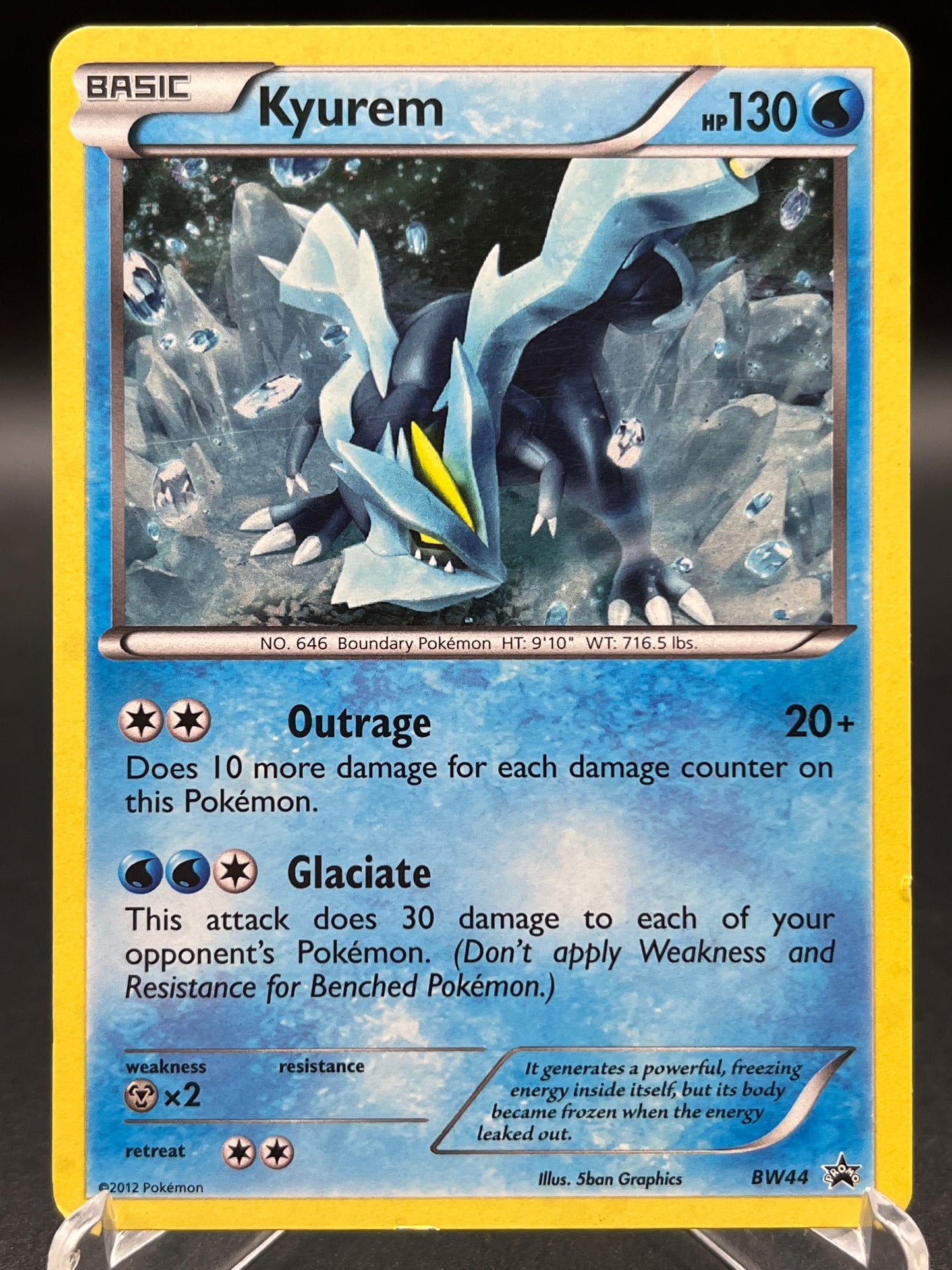 Pokémon TCG: 2012 Kyurem BW44 - Black and White Promos
