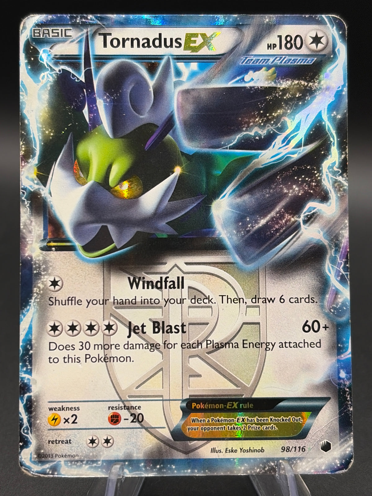 Pokémon TCG: 2013 Tornadus EX (Team Plasma) - Plasma Freeze (PLF)