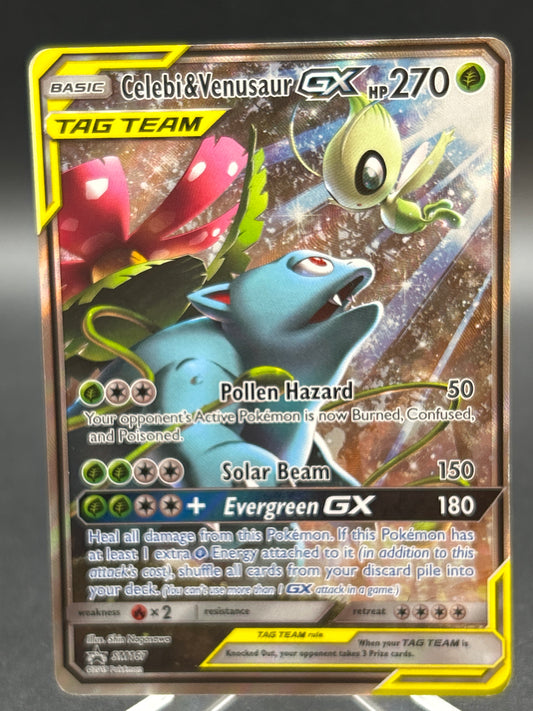 Pokémon TCG: 2019 Celebi & Venusaur GX SM167 SM: Sun & Moon Promos