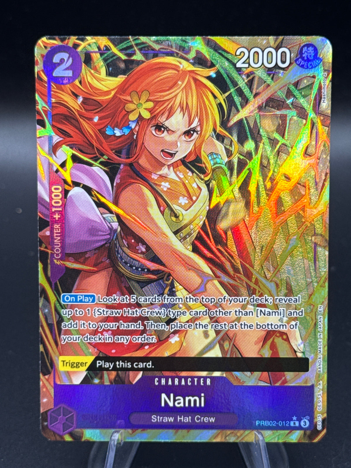 One Piece TCG: Nami PRB02-012 - Premium Booster -The Best- Vol. 2