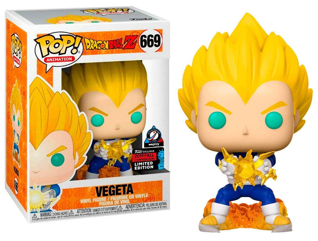 Funko PoP! Dragon Ball Z: Vegeta 669 - 2019 Fall Convention