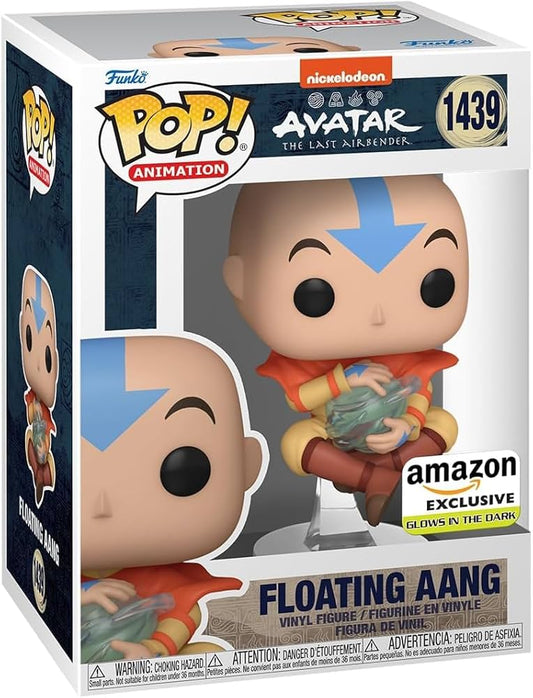 Funko PoP! TV: Floating Aang (Avatar The Last Airbender) 1439 (Amazon Exclusive Glow in The Dark)