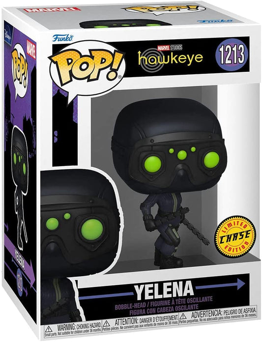 Funko PoP! Marvel: yelena 1213 (Hawkeye) (Chase Limited Edition)