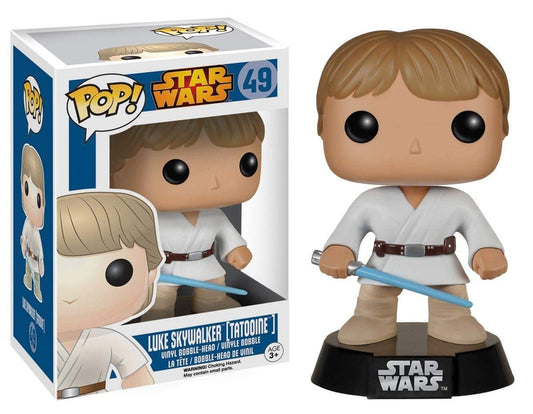Funko POP: Luke Skywalker Tatooine Funko Pop Vinyl Bobblehead Star Wars 49
