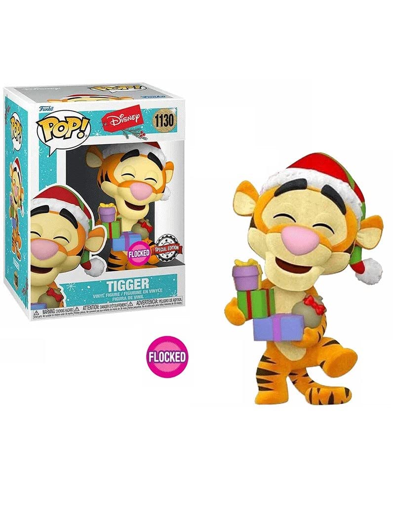 Funko Pop! Disney: Tigger 1130 (Flocked) Amazon Exclusive