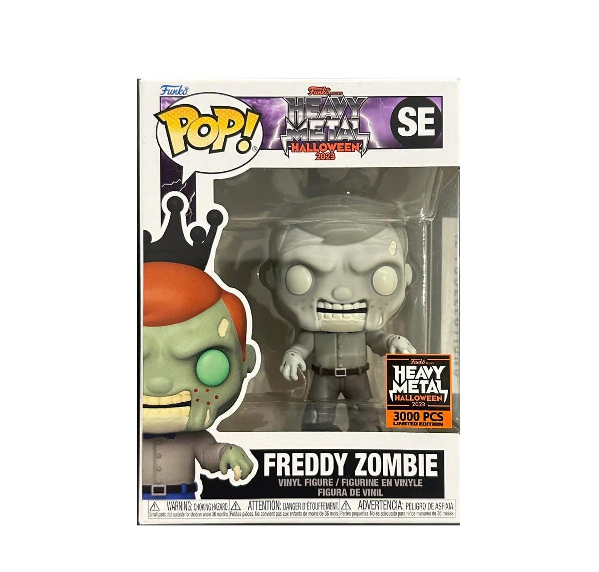 Funko PoP! Heavy Metal Halloween 2023: Freddy Zombie SE (Heavy Metal Halloween 2023) (3,000 PCS)