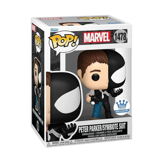 Funko PoP! Marvel: Peter Parker/Symbiote Suit 1478 (Funko Exclusive)
