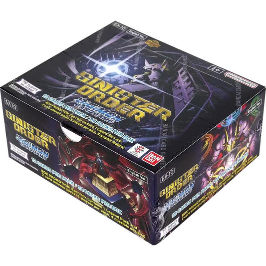 Digimon TCG: Sinister Order - Booster Box (EX10)