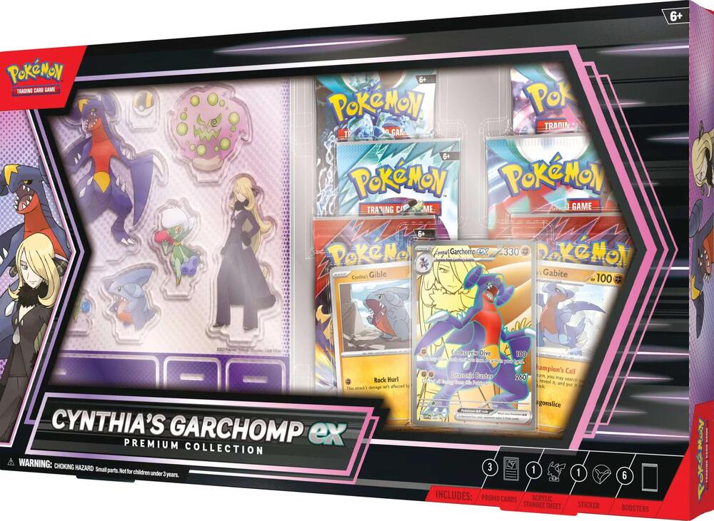 Pokémon TCG: Cynthia's Garchomp ex Premium Collection