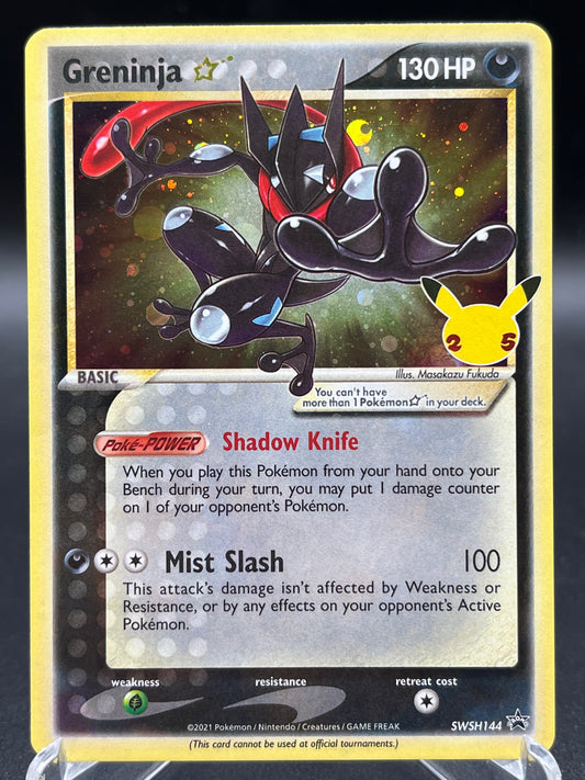 Pokémon TCG: 2021 Greninja Gold Star - SWSH144 - SWSH: Sword & Shield Promos
