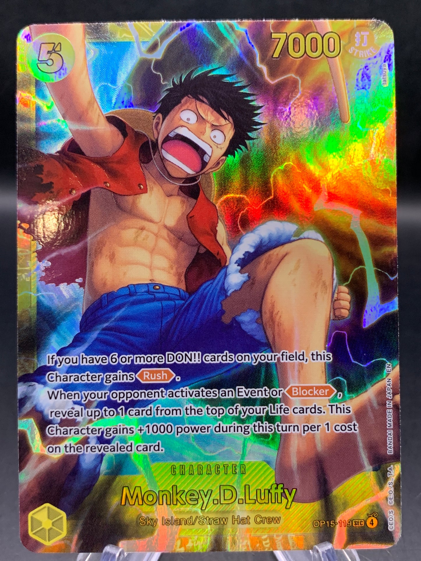 One Piece TCG: Monkey.D.Luffy - OP15-119 - Adventure on Kami's Island