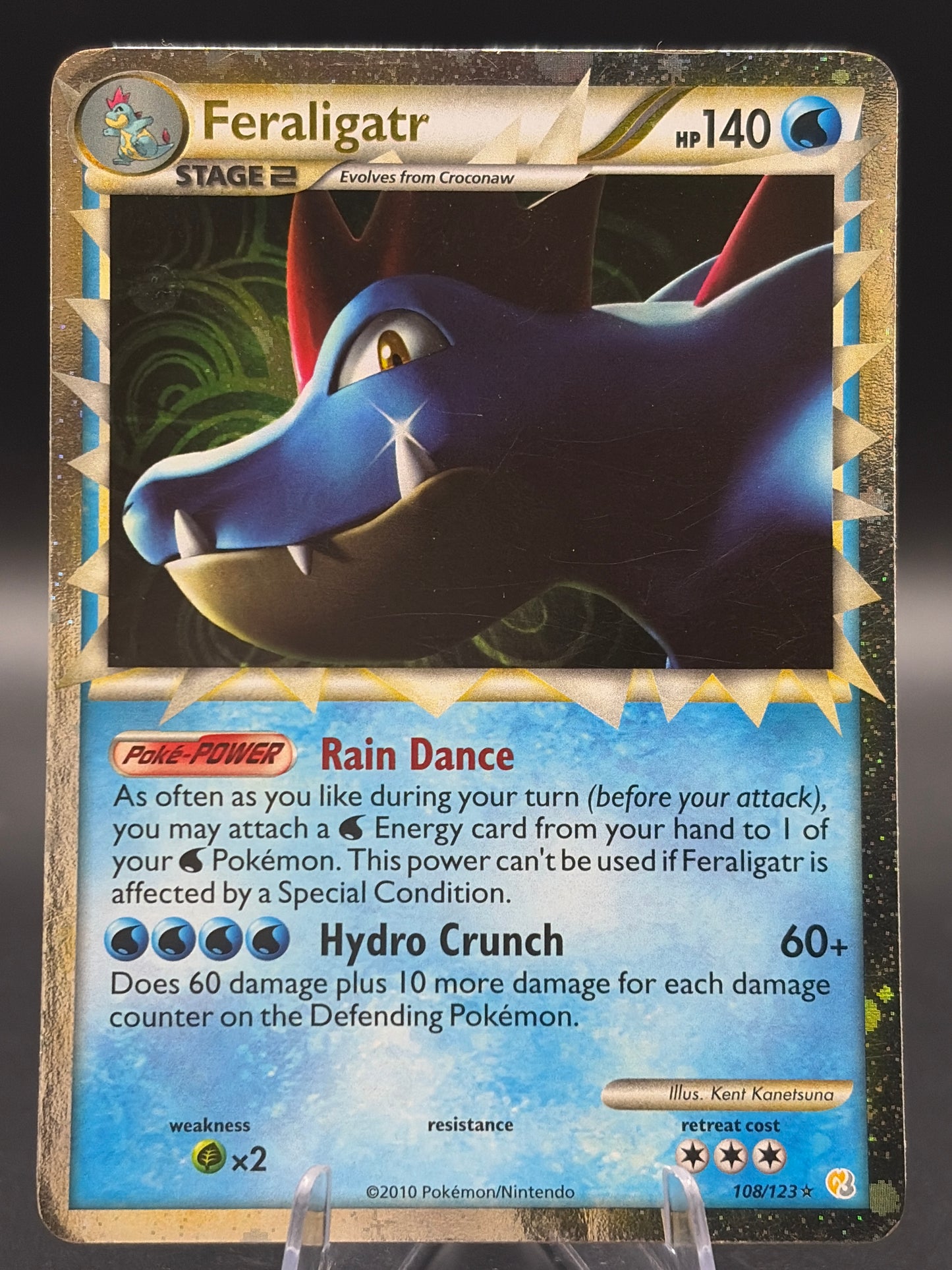 Pokémon TCG: 2010 Feraligatr 108/123 - HeartGold SoulSilver