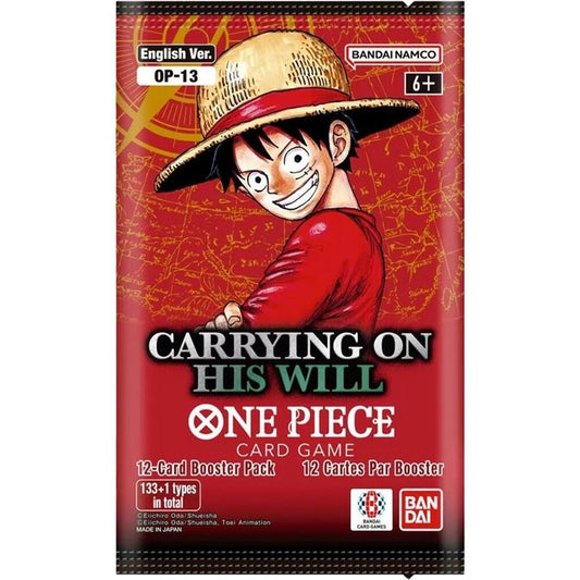 One Piece TCG: Carrying On His Will - Booster Pack (OP-13)