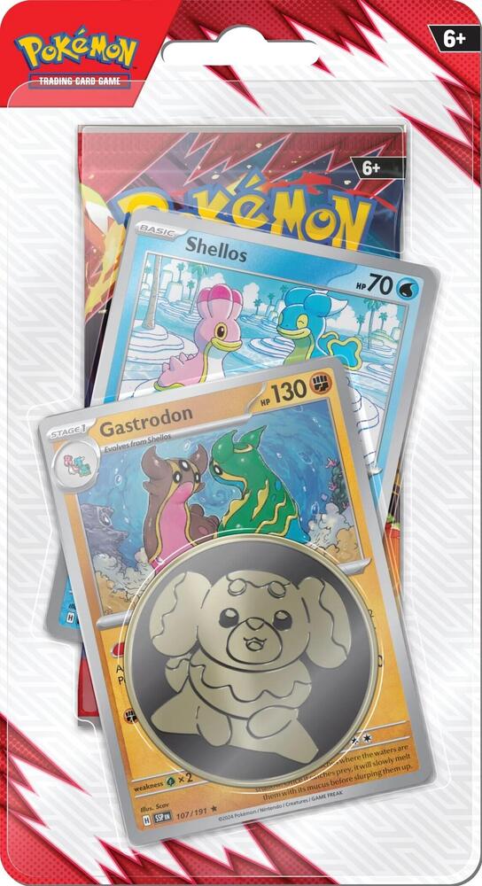 Pokémon TCG: Destined Rivals Premium Checklane Blister [Gastrodon]