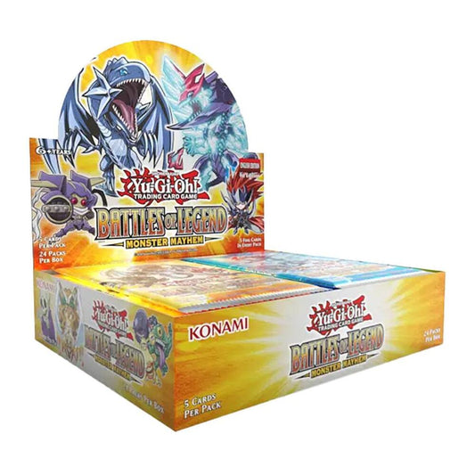 Yu Gi Oh! TCG: Battles of Legend - Monster Mayhem Booster Box [1st Edition]
