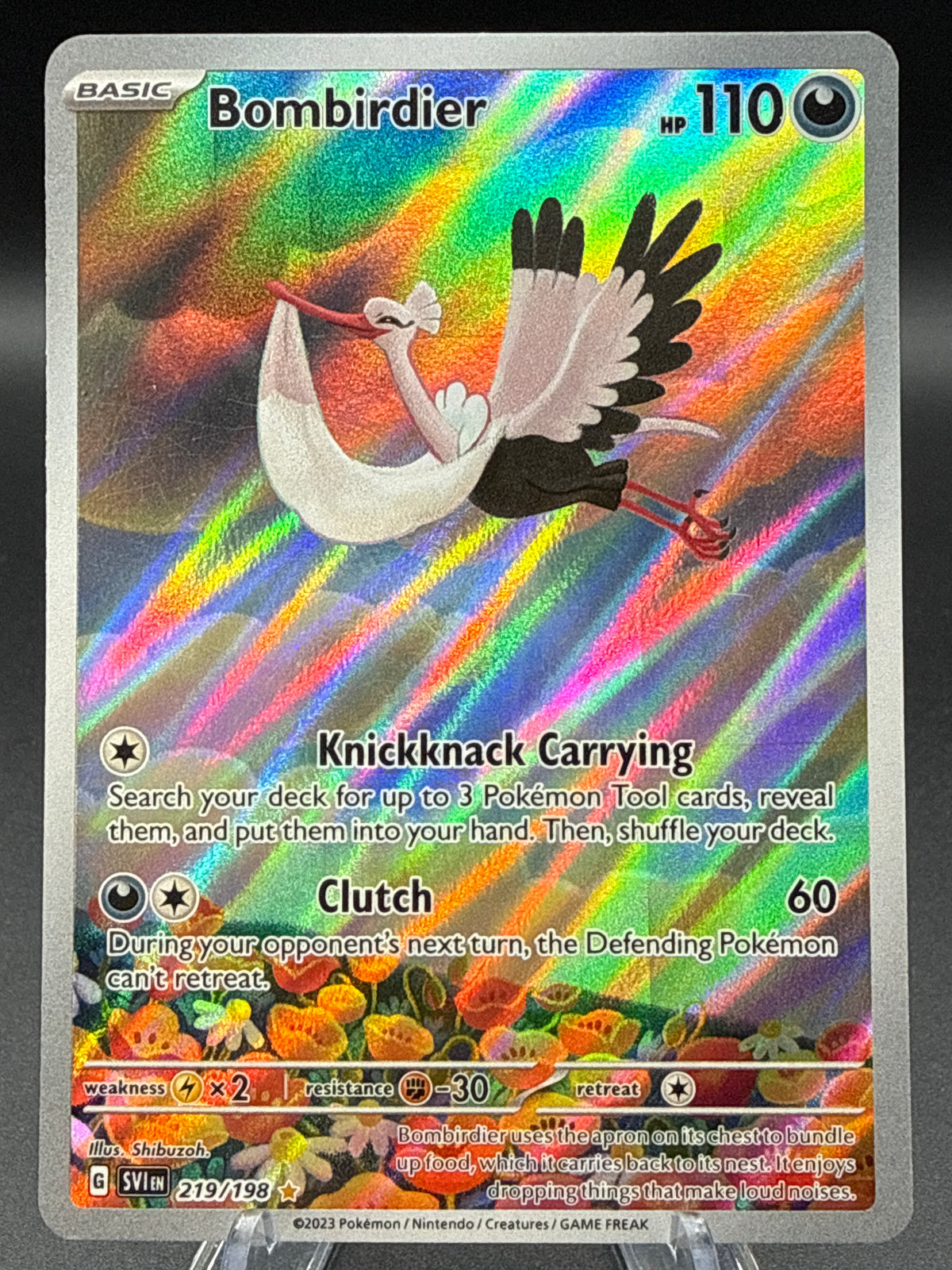 Pokémon TCG: 2023 Bombirdier - 219/198 - SV: Scarlet & Violet Base Set